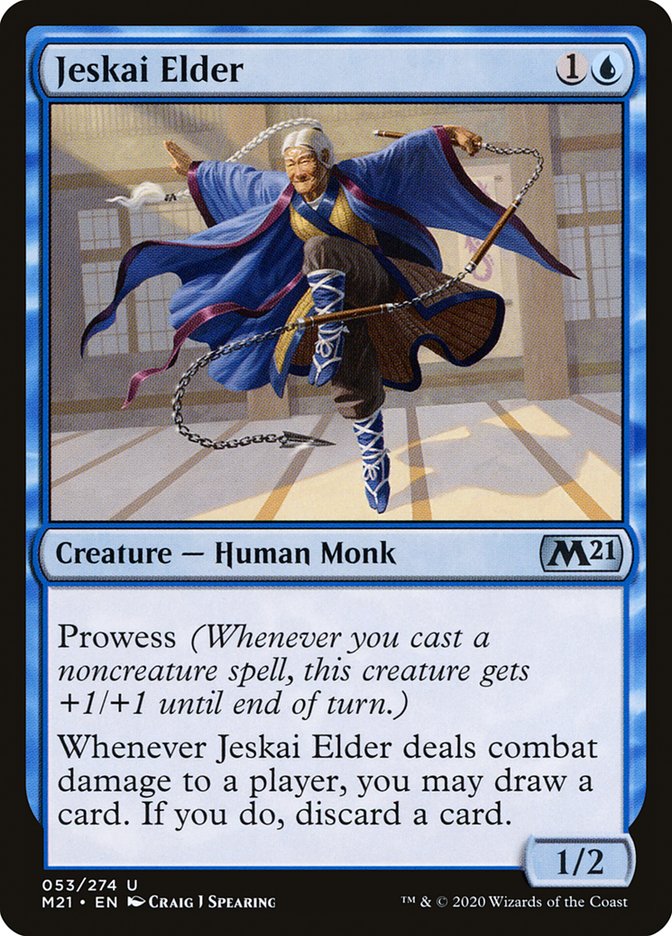 Jeskai Elder [Core Set 2021] | Shuffle n Cut Hobbies & Games