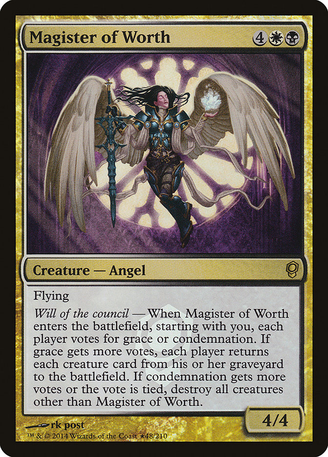 Magister of Worth (Launch) [Conspiracy Promos] | Shuffle n Cut Hobbies & Games