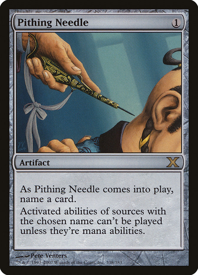 Pithing Needle [Tenth Edition] | Shuffle n Cut Hobbies & Games