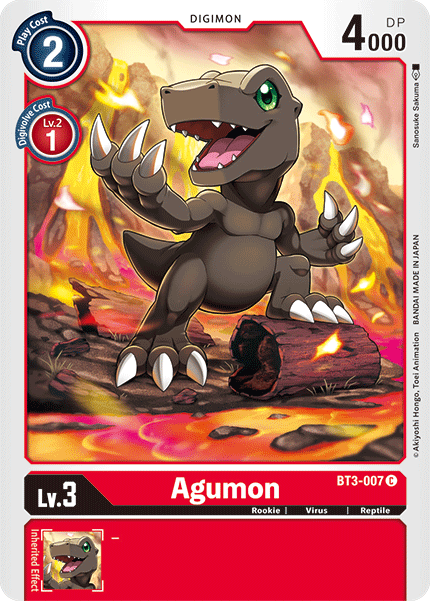 Agumon [BT3-007] [Release Special Booster Ver.1.5] | Shuffle n Cut Hobbies & Games