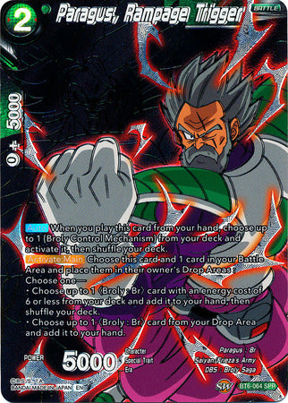 Paragus, Rampage Trigger (SPR) [BT6-064_SPR] | Shuffle n Cut Hobbies & Games