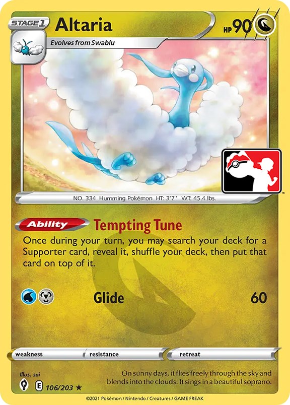 Altaria (106/203) [Prize Pack Series One] | Shuffle n Cut Hobbies & Games