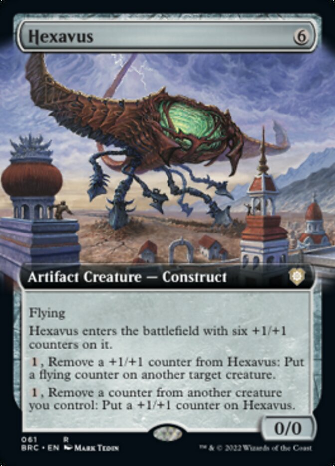 Hexavus (Extended Art) [The Brothers' War Commander] | Shuffle n Cut Hobbies & Games