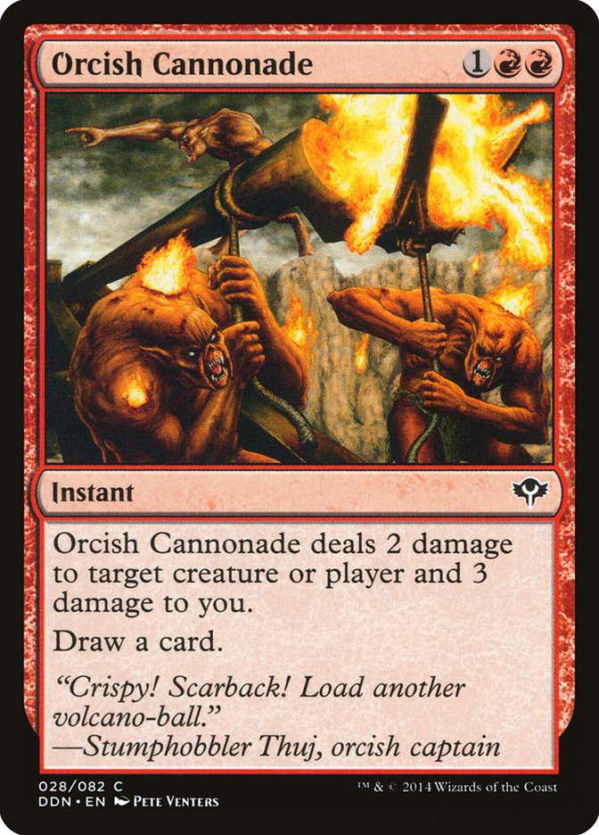 Orcish Cannonade [Duel Decks: Speed vs. Cunning] | Shuffle n Cut Hobbies & Games