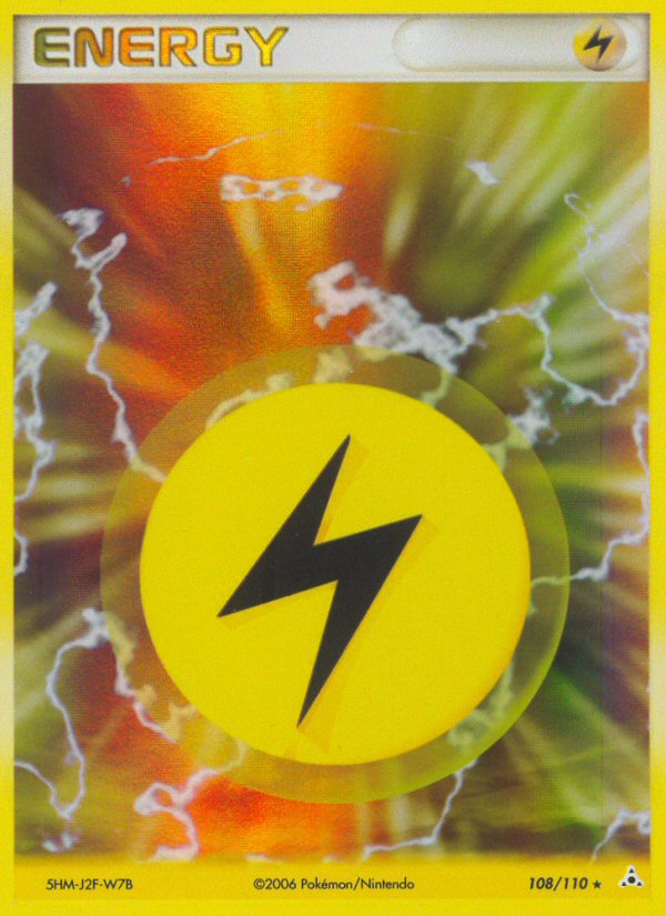 Lightning Energy (108/110) [EX: Holon Phantoms] | Shuffle n Cut Hobbies & Games