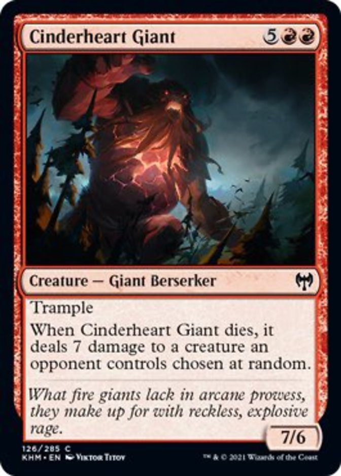 Cinderheart Giant [Kaldheim] | Shuffle n Cut Hobbies & Games