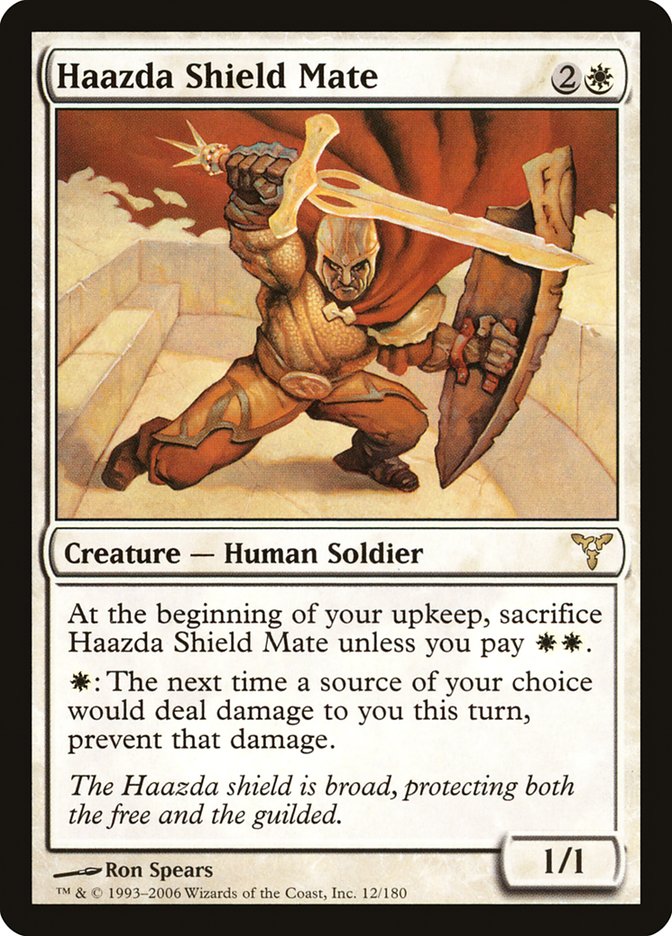 Haazda Shield Mate [Dissension] | Shuffle n Cut Hobbies & Games