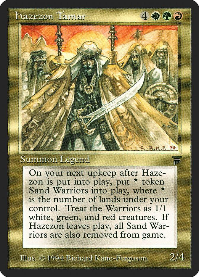 Hazezon Tamar [Legends] | Shuffle n Cut Hobbies & Games