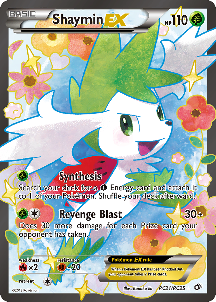 Shaymin EX (RC21/RC25) [Black & White: Legendary Treasures] | Shuffle n Cut Hobbies & Games