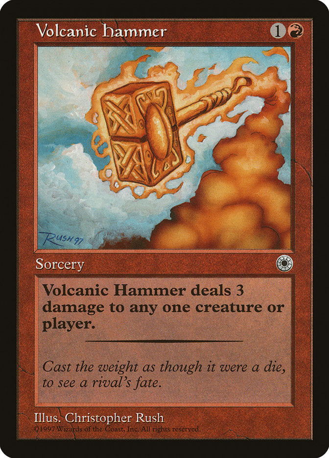 Volcanic Hammer [Portal] | Shuffle n Cut Hobbies & Games