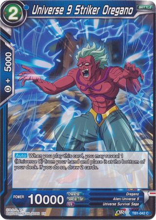 Universe 9 Striker Oregano (Reprint) (TB1-042) [Battle Evolution Booster] | Shuffle n Cut Hobbies & Games