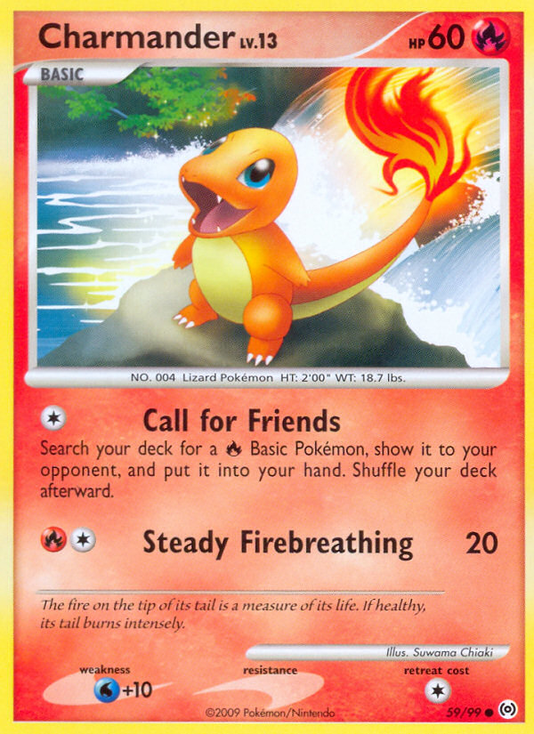 Charmander (59/99) [Platinum: Arceus] | Shuffle n Cut Hobbies & Games