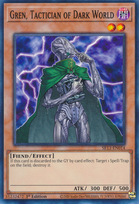 Gren, Tactician of Dark World [SR13-EN014] Common | Shuffle n Cut Hobbies & Games