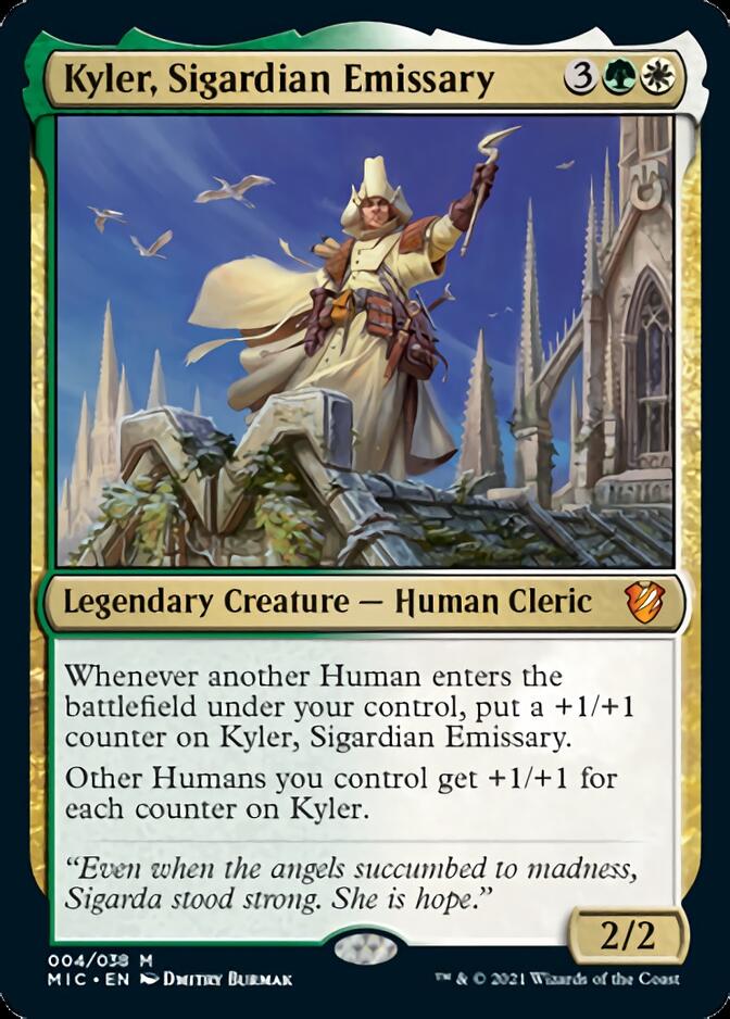 Kyler, Sigardian Emissary [Innistrad: Midnight Hunt Commander] | Shuffle n Cut Hobbies & Games