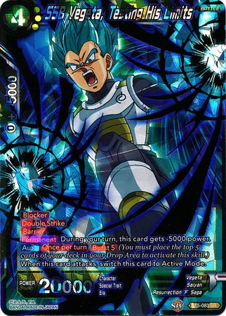 SSB Vegeta, Testing His Limits (BT5-083) [Miraculous Revival] | Shuffle n Cut Hobbies & Games