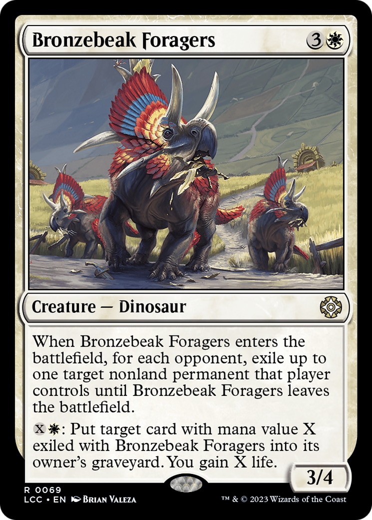 Bronzebeak Foragers [The Lost Caverns of Ixalan Commander] | Shuffle n Cut Hobbies & Games