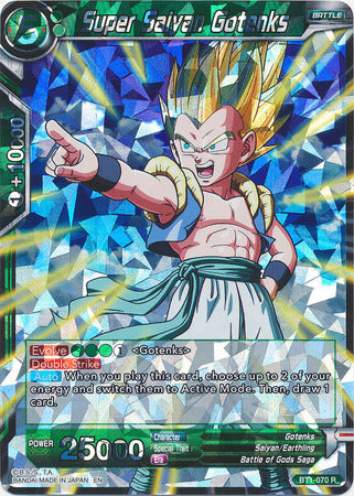 Super Saiyan Gotenks (Shatterfoil) (BT1-070) [Dragon Brawl] | Shuffle n Cut Hobbies & Games