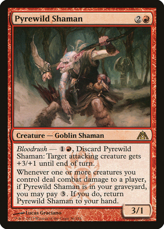 Pyrewild Shaman [Dragon's Maze] | Shuffle n Cut Hobbies & Games