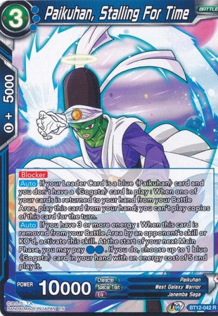 Paikuhan, Stalling for Time [BT12-042] | Shuffle n Cut Hobbies & Games