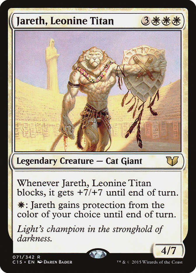 Jareth, Leonine Titan [Commander 2015] | Shuffle n Cut Hobbies & Games