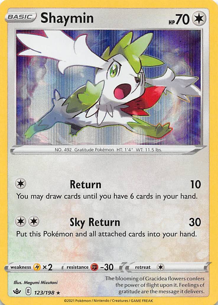 Shaymin (123/198) [Sword & Shield: Chilling Reign] | Shuffle n Cut Hobbies & Games