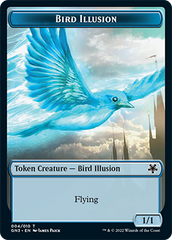 Bird Illusion // Elf Warrior Double-Sided Token [Game Night: Free-for-All Tokens] | Shuffle n Cut Hobbies & Games