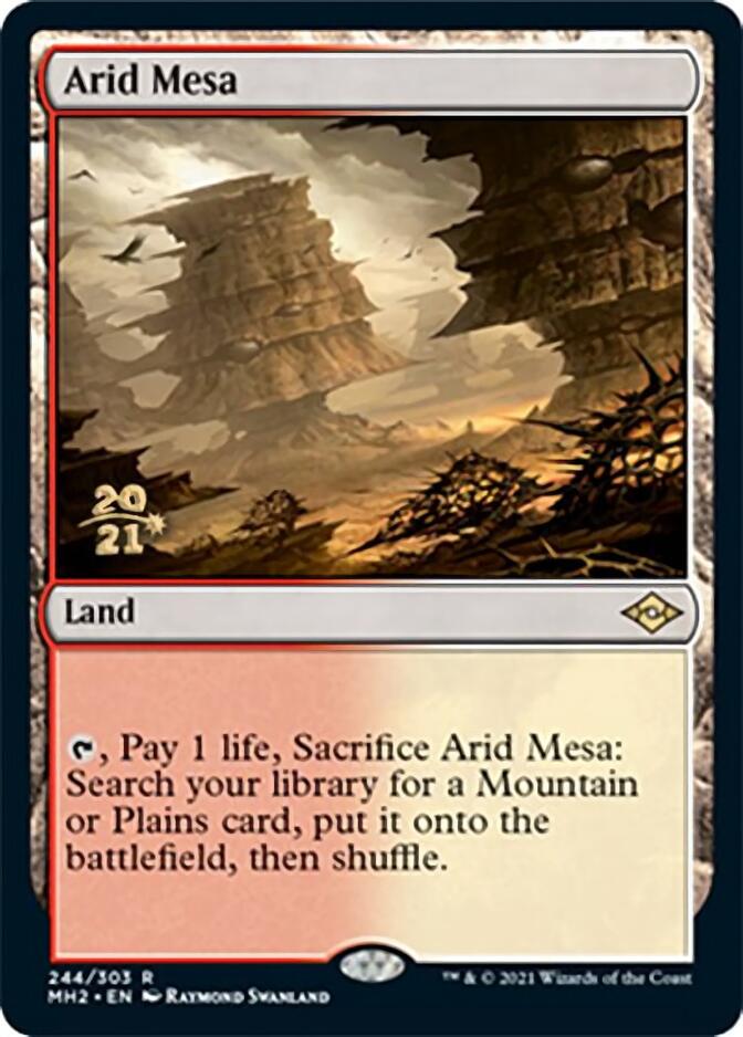 Arid Mesa [Modern Horizons 2 Prerelease Promos] | Shuffle n Cut Hobbies & Games