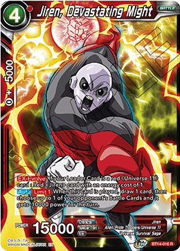 Jiren, Devastating Might (BT14-016) [Cross Spirits] | Shuffle n Cut Hobbies & Games