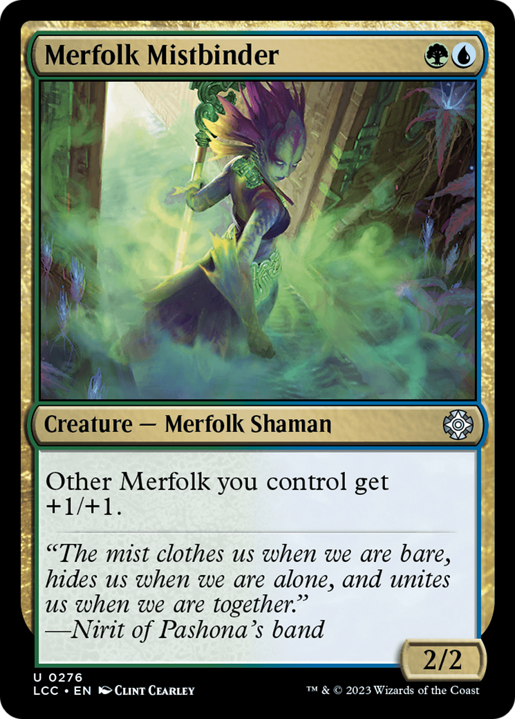 Merfolk Mistbinder [The Lost Caverns of Ixalan Commander] | Shuffle n Cut Hobbies & Games