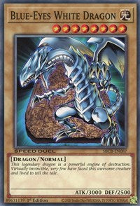 Blue-Eyes White Dragon [SBCB-EN087] Common | Shuffle n Cut Hobbies & Games