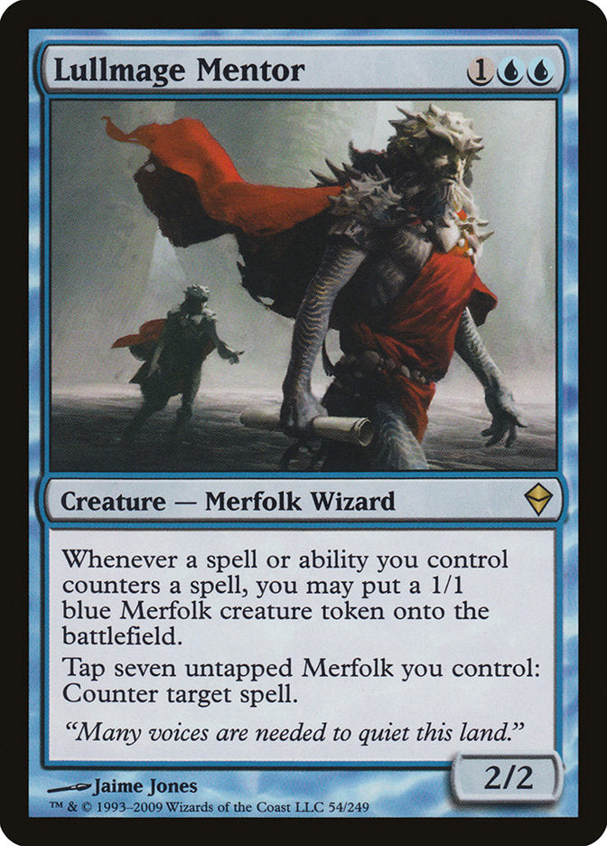 Lullmage Mentor [Zendikar] | Shuffle n Cut Hobbies & Games