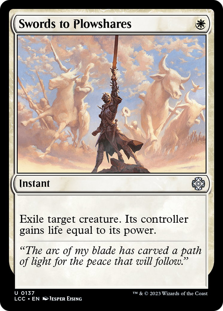 Swords to Plowshares [The Lost Caverns of Ixalan Commander] | Shuffle n Cut Hobbies & Games