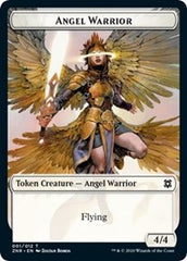 Angel Warrior // Plant Double-Sided Token [Zendikar Rising Tokens] | Shuffle n Cut Hobbies & Games