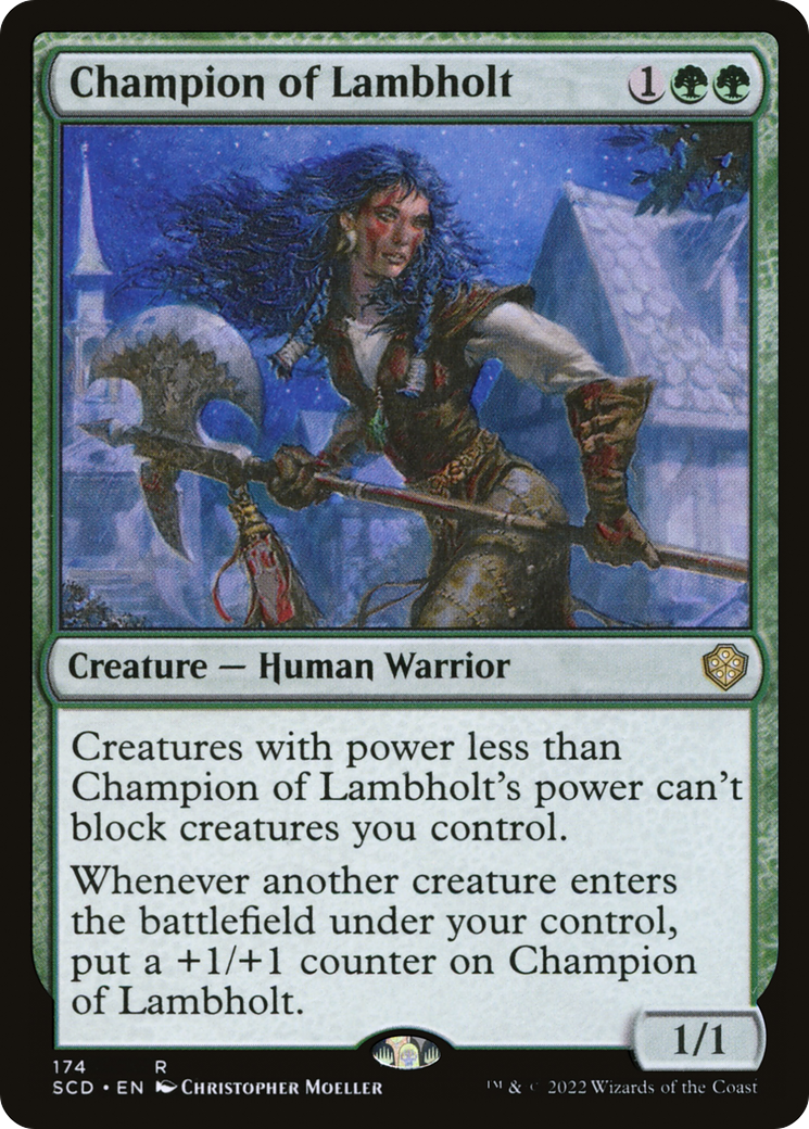 Champion of Lambholt [Starter Commander Decks] | Shuffle n Cut Hobbies & Games