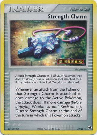 Strength Charm (81/101) (Stamped) [EX: Dragon Frontiers] | Shuffle n Cut Hobbies & Games