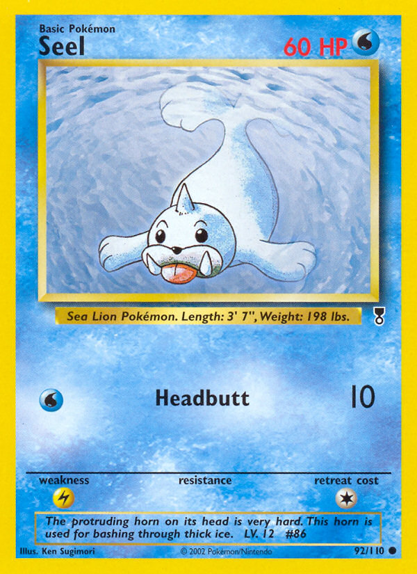 Seel (92/110) [Legendary Collection] | Shuffle n Cut Hobbies & Games