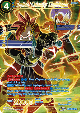 Tapion, Calamity Challenger (SPR) (BT14-050) [Cross Spirits] | Shuffle n Cut Hobbies & Games