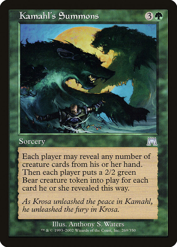 Kamahl's Summons [Onslaught] | Shuffle n Cut Hobbies & Games