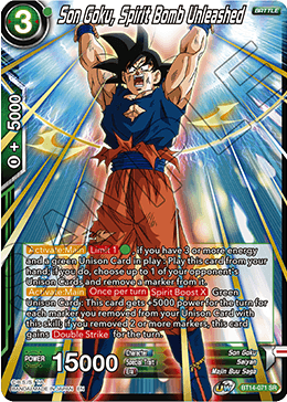 Son Goku, Spirit Bomb Unleashed (BT14-071) [Cross Spirits] | Shuffle n Cut Hobbies & Games