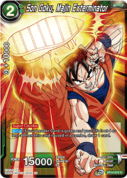 Son Goku, Majin Exterminator (BT14-072) [Cross Spirits] | Shuffle n Cut Hobbies & Games