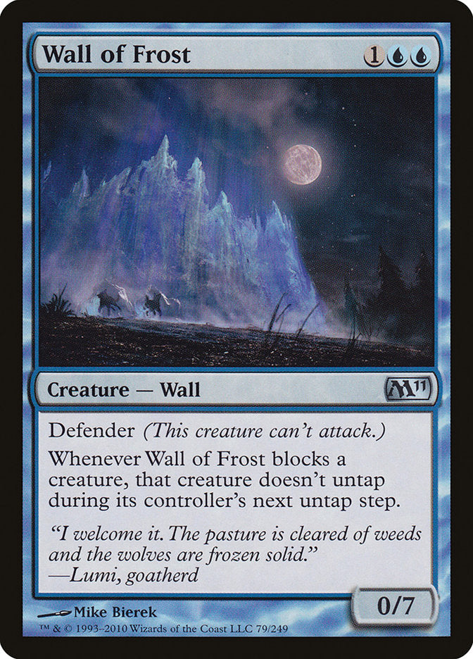 Wall of Frost [Magic 2011] | Shuffle n Cut Hobbies & Games