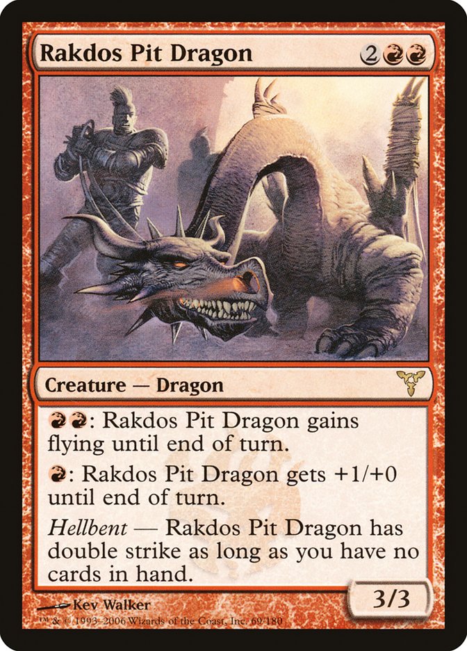 Rakdos Pit Dragon [Dissension] | Shuffle n Cut Hobbies & Games