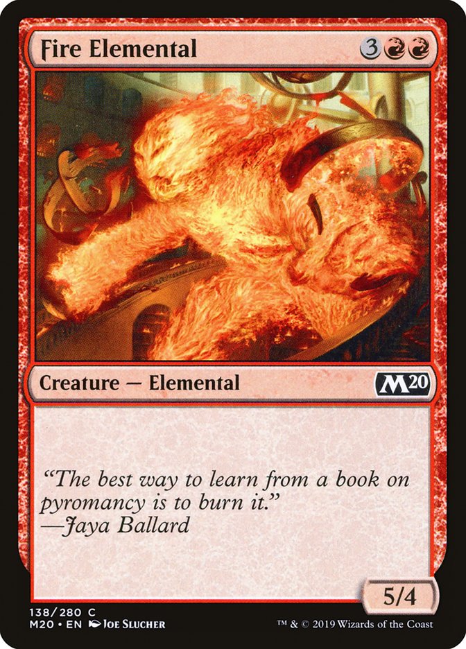 Fire Elemental [Core Set 2020] | Shuffle n Cut Hobbies & Games