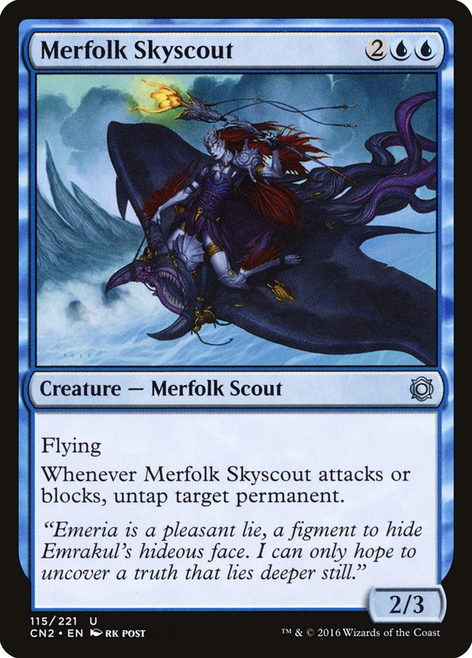 Merfolk Skyscout [Conspiracy: Take the Crown] | Shuffle n Cut Hobbies & Games