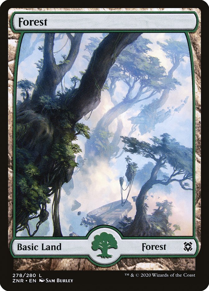 Forest (278) [Zendikar Rising] | Shuffle n Cut Hobbies & Games