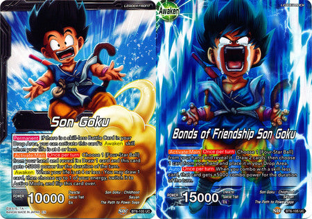 Son Goku // Bonds of Friendship Son Goku [BT6-105] | Shuffle n Cut Hobbies & Games