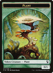 Beast (013) // Plant Double-Sided Token [Commander 2018 Tokens] | Shuffle n Cut Hobbies & Games