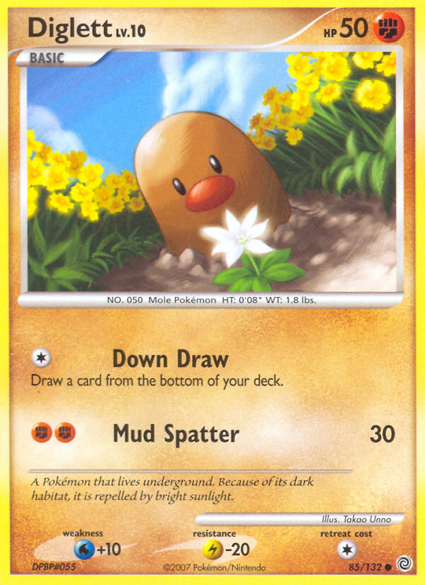 Diglett (85/132) [Diamond & Pearl: Secret Wonders] | Shuffle n Cut Hobbies & Games