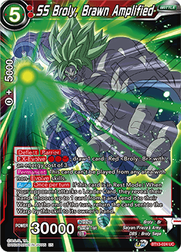 SS Broly, Brawn Amplified (Uncommon) [BT13-024] | Shuffle n Cut Hobbies & Games