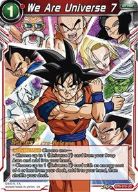 We Are Universe 7 [BT9-018] | Shuffle n Cut Hobbies & Games